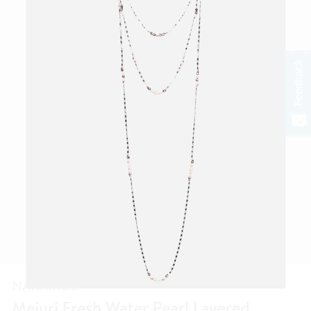 Nakamol Fresh Water Pearl Layered Necklace